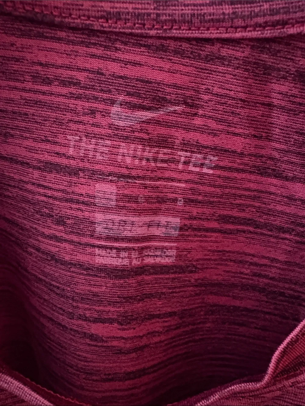 Nike crimson Heather Sooners Graphic Tee